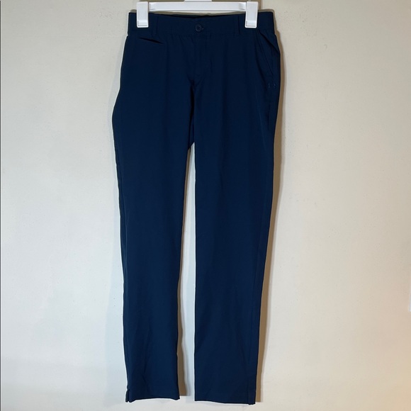 Under Armour Pants - Under Armour Women's Straight Leg Pants - Navy Blue